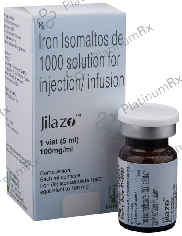 Jilazo 100mg Solution for Injection 5ml
