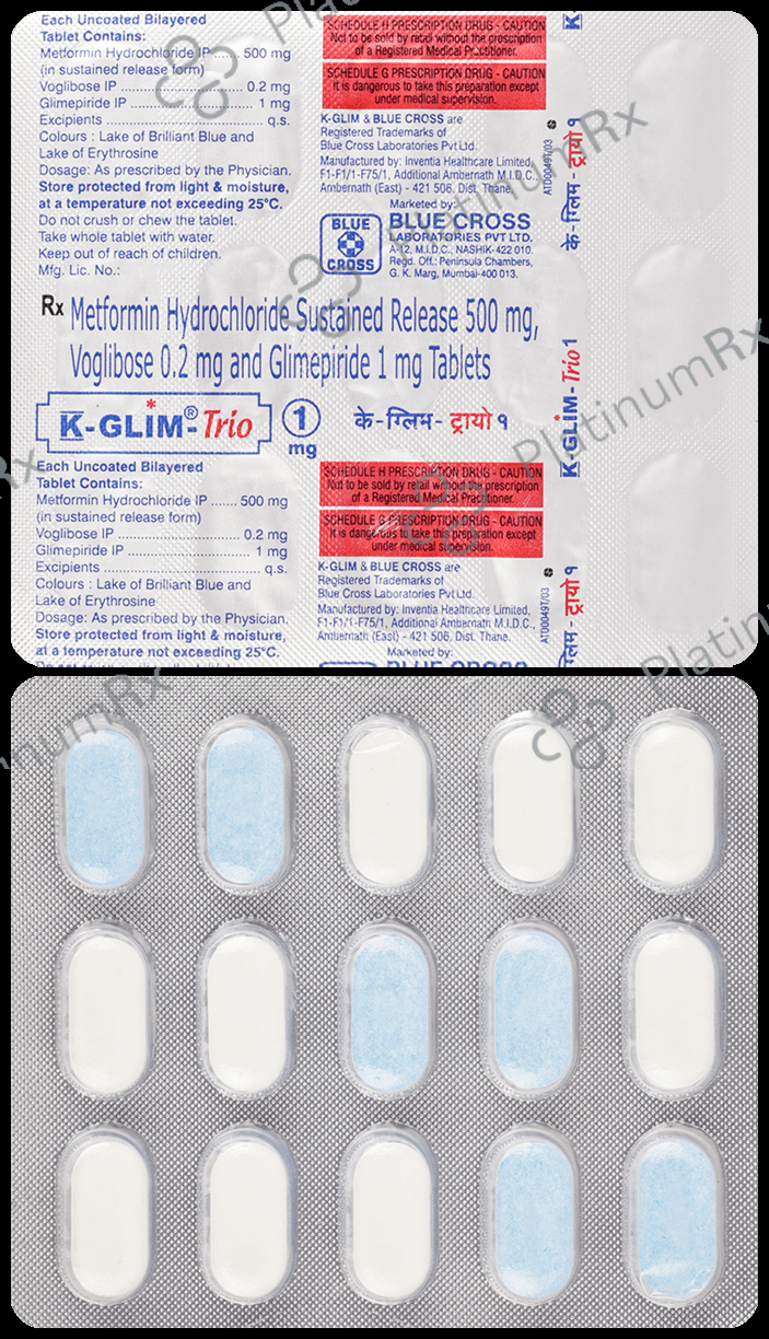 K Glim Trio Tablet SR 15s