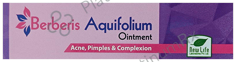 New Life Berberis Aquifolium Ointment for Acne, Pimples & Complexion
