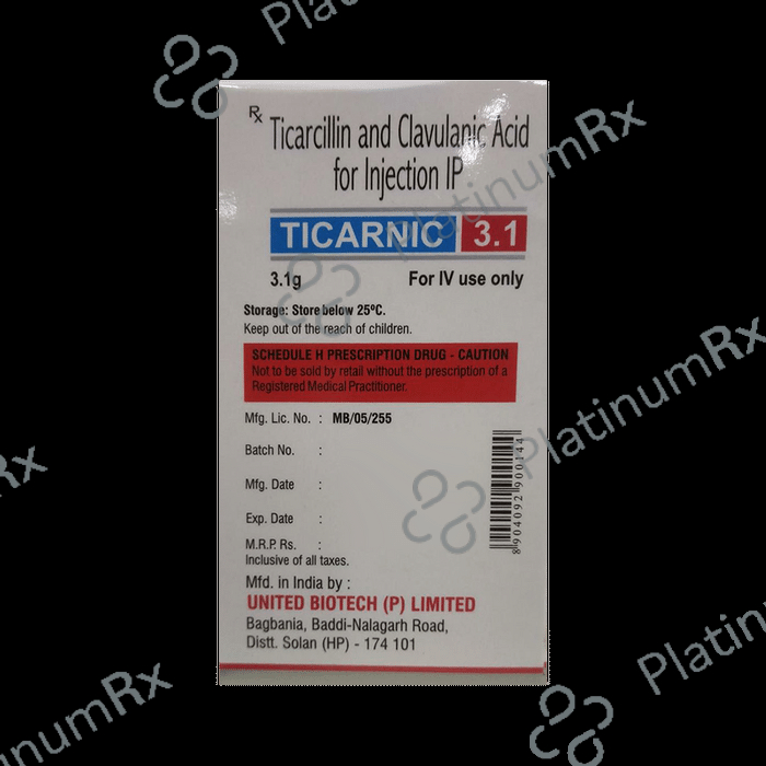 Ticarnic 3.1 Injection