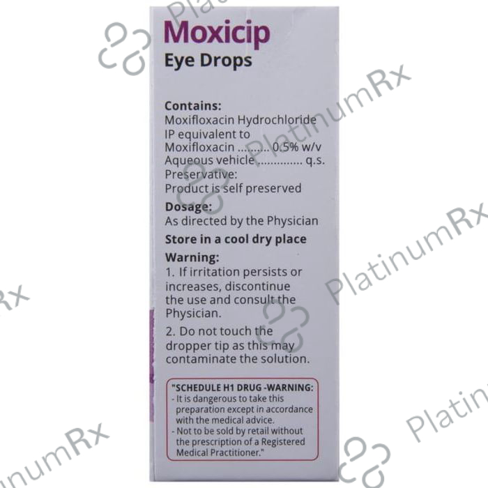 Moxicip 0.5% Eye Drop 5ml
