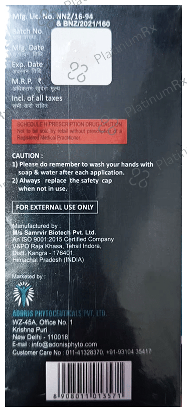 Biodens-F Hair Lotion for Men & Women
