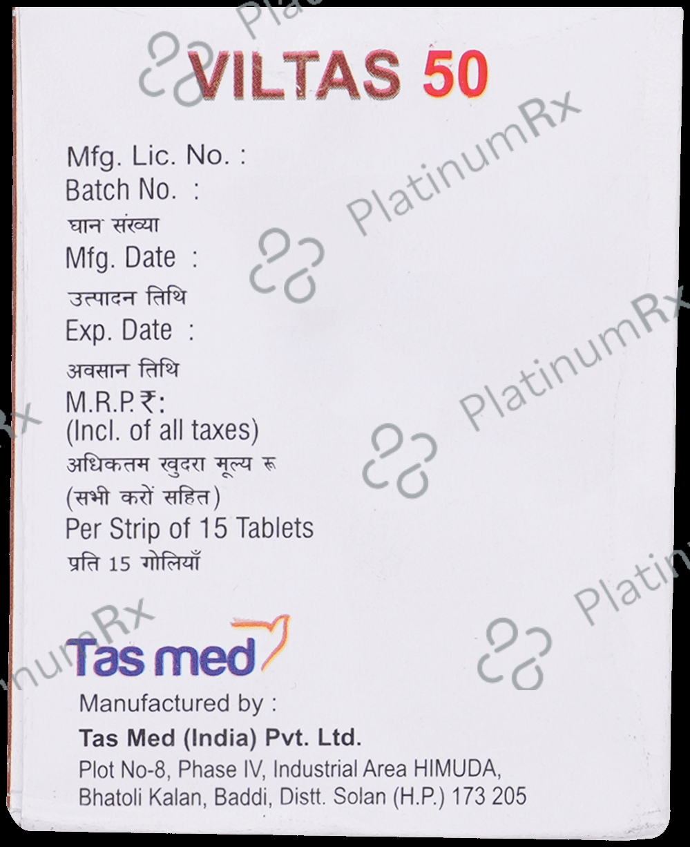 Viltas 50mg Tablet