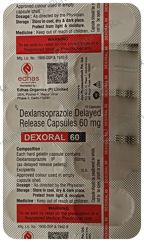 Dexoral 60 Capsule DR