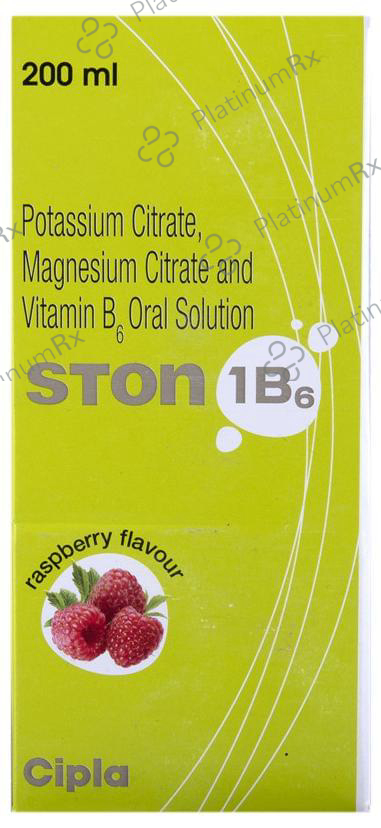 Ston 1B6 Oral Solution Raspberry 200ml