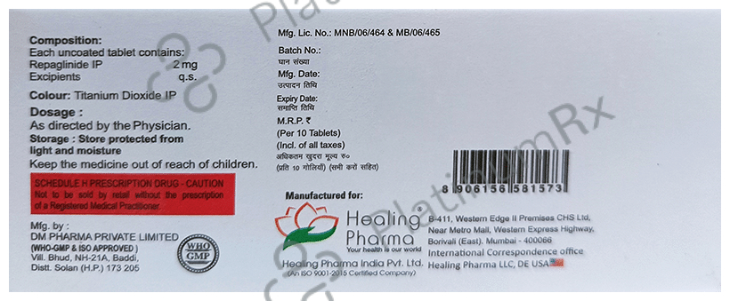 Hirepa 2mg Tablet