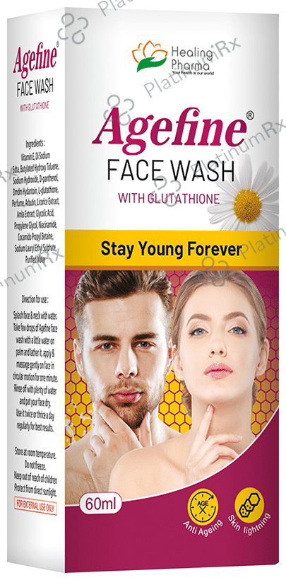 Healing Pharma Agefine Face Wash 60ml