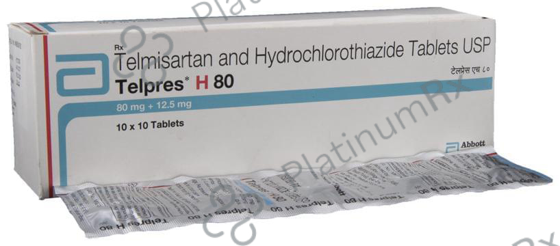 Telpres H 12.5/80mg Tablet 10s