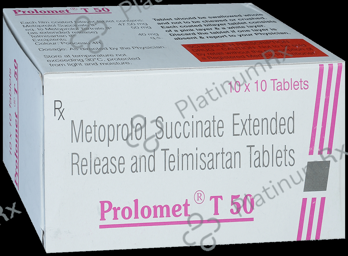 Prolomet T 50 50/40mg Tablet ER 10s