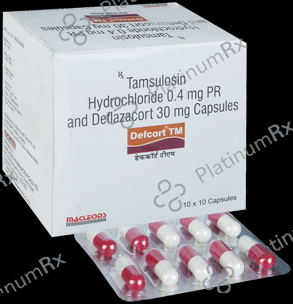 Defcort TM 30/0.4mg Capsule PR 10s