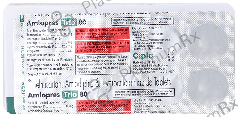 Amlopres Trio 80 Tablet