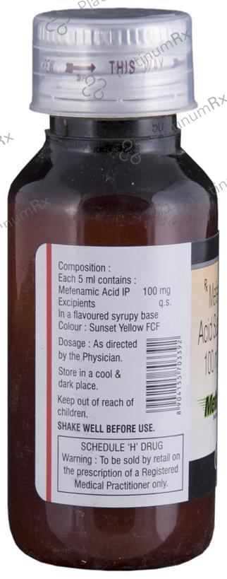 Mefast 100mg Suspension 60ml