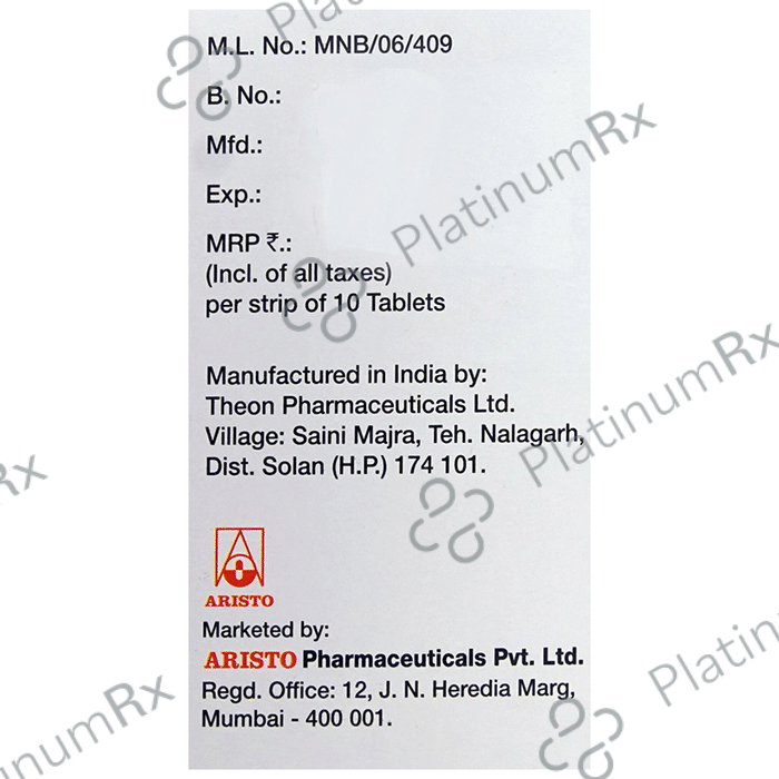 Tranlok E 500/250mg Tablet 10s