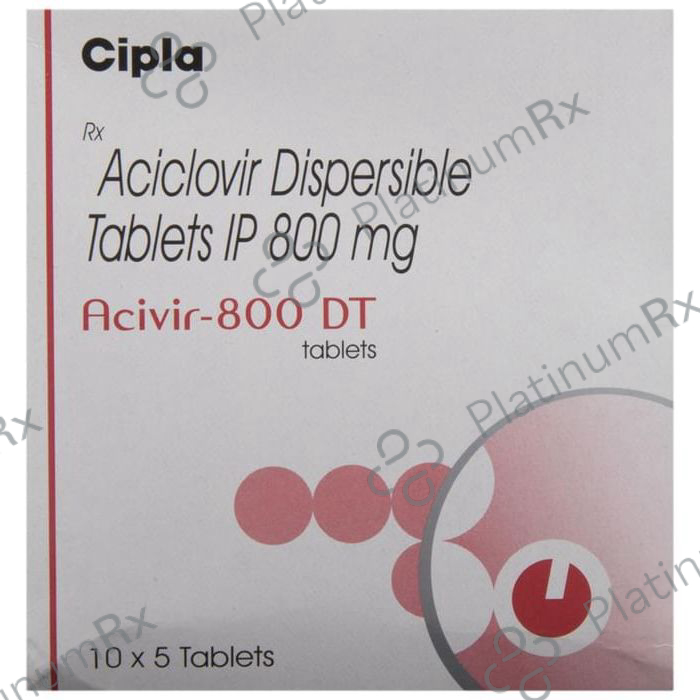 Acivir 800 DT Tablet