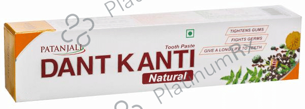 Patanjali Ayurveda Dant Kanti Natural Toothpaste - Tightens Gums & Fights Germs 100 gm