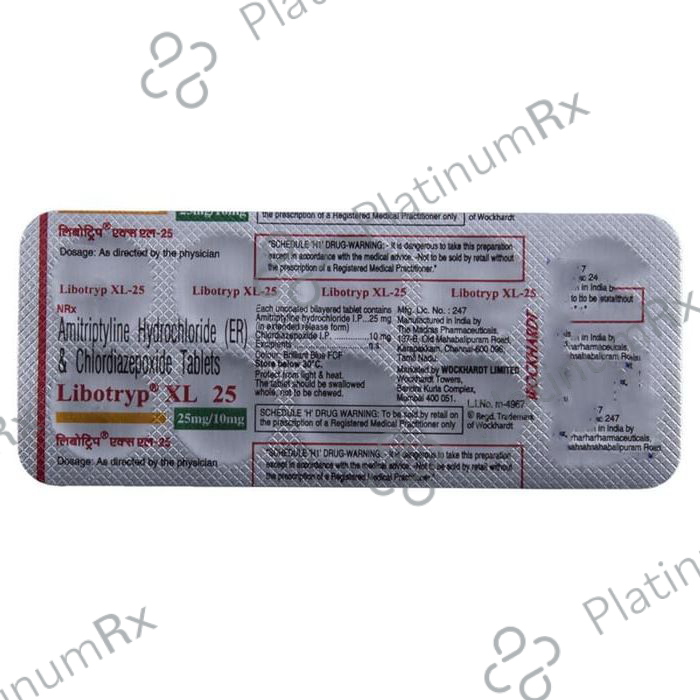 Libotryp DS 25 mg/10 mg Tablet