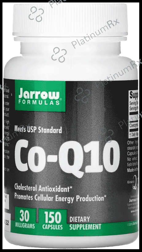 Jarrow Formulas Co-Q10 30mg Capsule - Promotes Cellular Energy Production