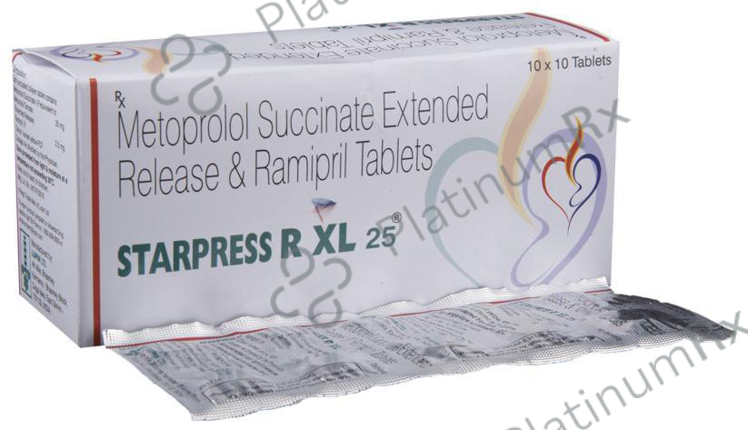 Starpress R XL 25/25mg Tablet 10s