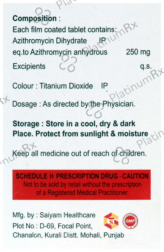 Azicure 250 Tablet