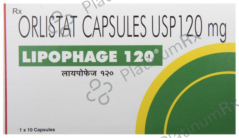 Lipophage 120 Capsule