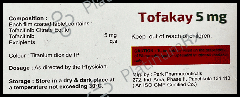 Tofakay 5 Tablet