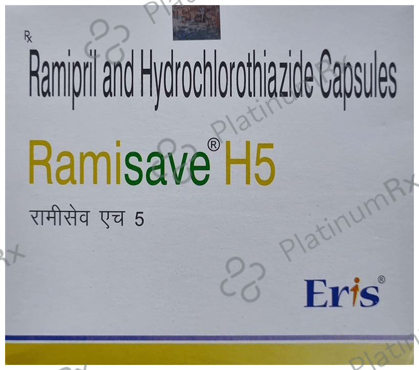 Ramisave H 5mg/12.5mg Capsule 15s