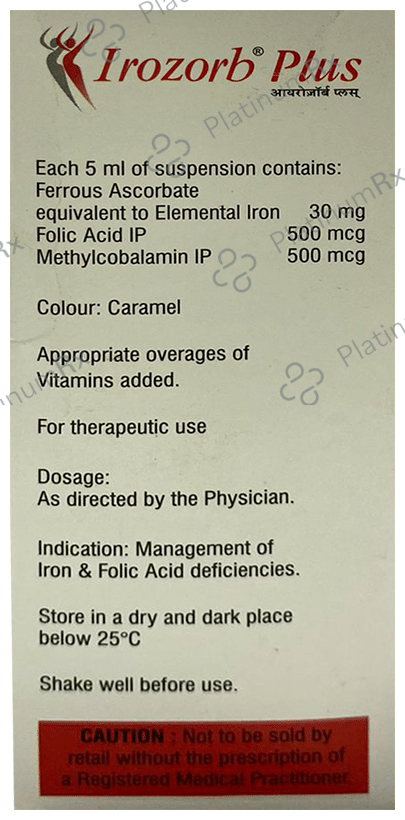 Irozorb Plus Oral Suspension 150ml