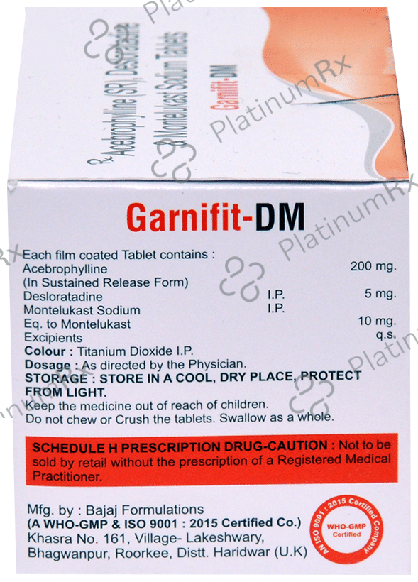 Garnifit-DM Tablet SR
