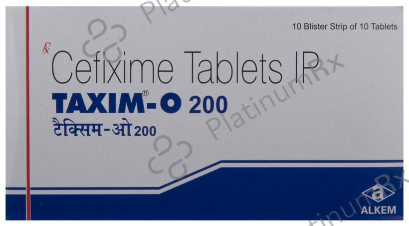 Taxim O 200mg Tablet 10s