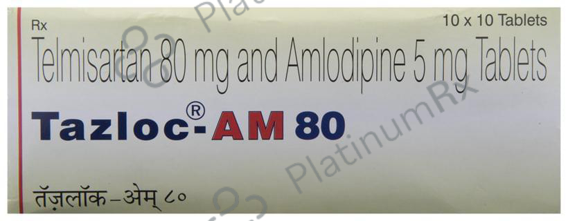 Tazloc AM 80 5/80mg Tablet 10s