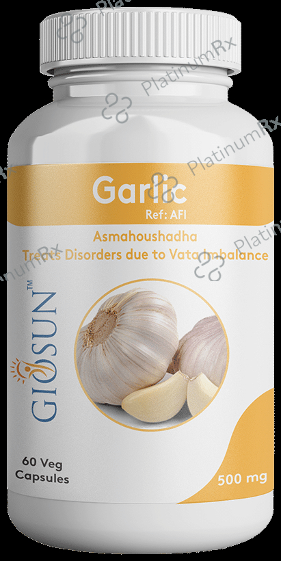 Giosun Garlic 500mg Veg Capsule
