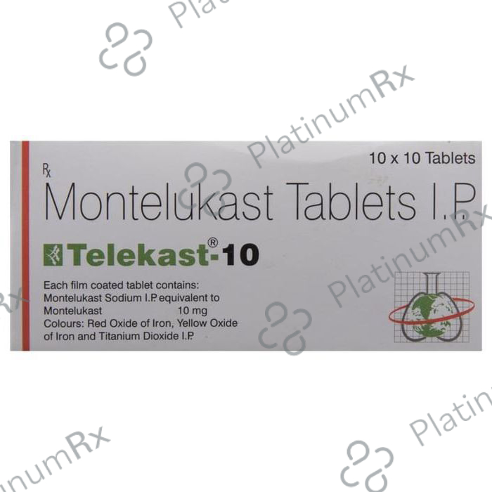 Telekast 10mg Tablet 10s