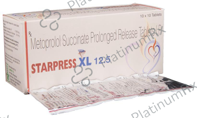 Starpress XL 12.5mg Tablet PR 10s