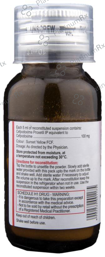 Swich 100mg Dry Syrup 30ml
