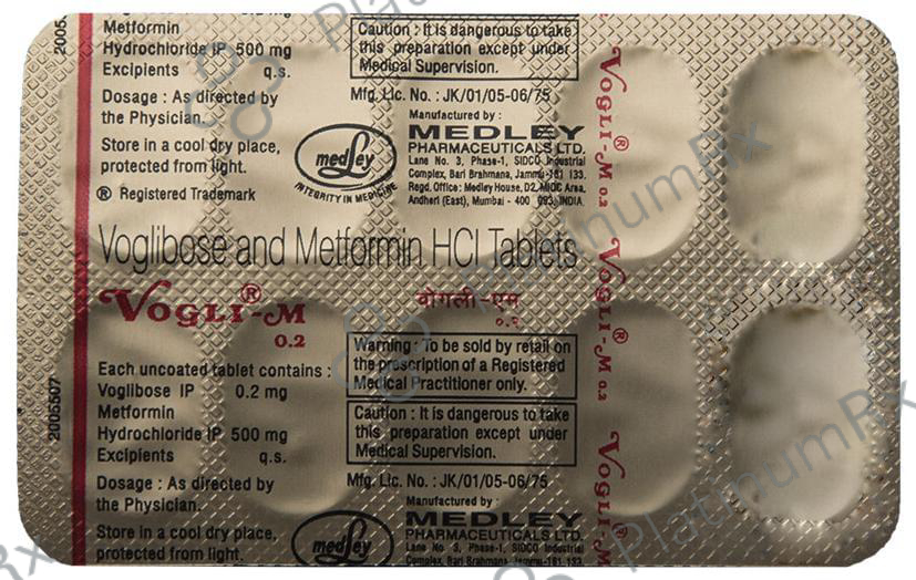 Vogli M 0.2mg Tablet 10s