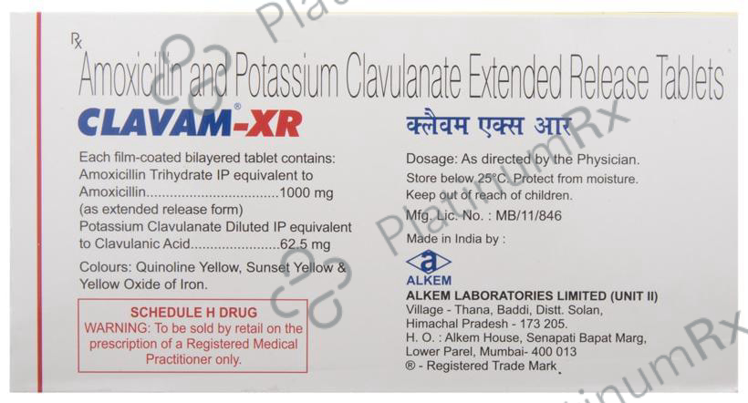 Clavam-XR Tablet