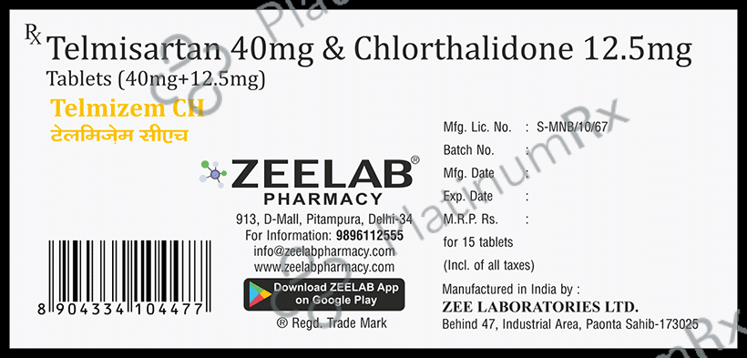 Telmizem CH Tablet