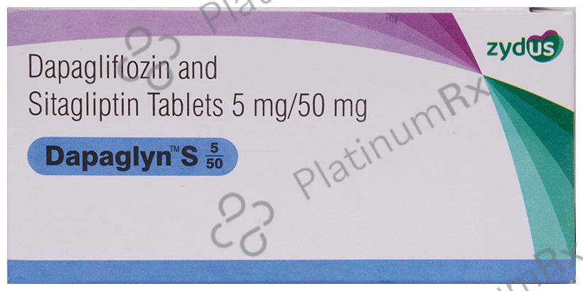 Dapaglyn S 5/50mg Tablet 10s