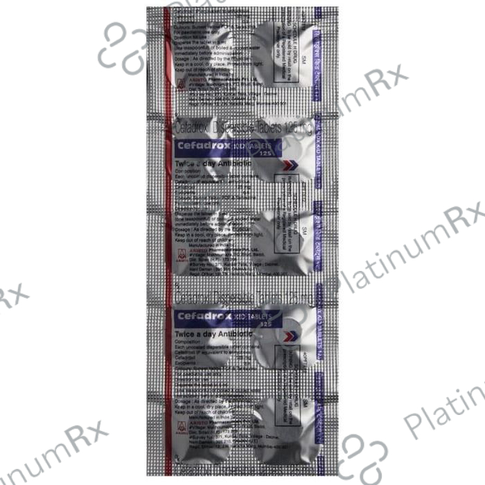 Cefadrox Kid 125 Tablet