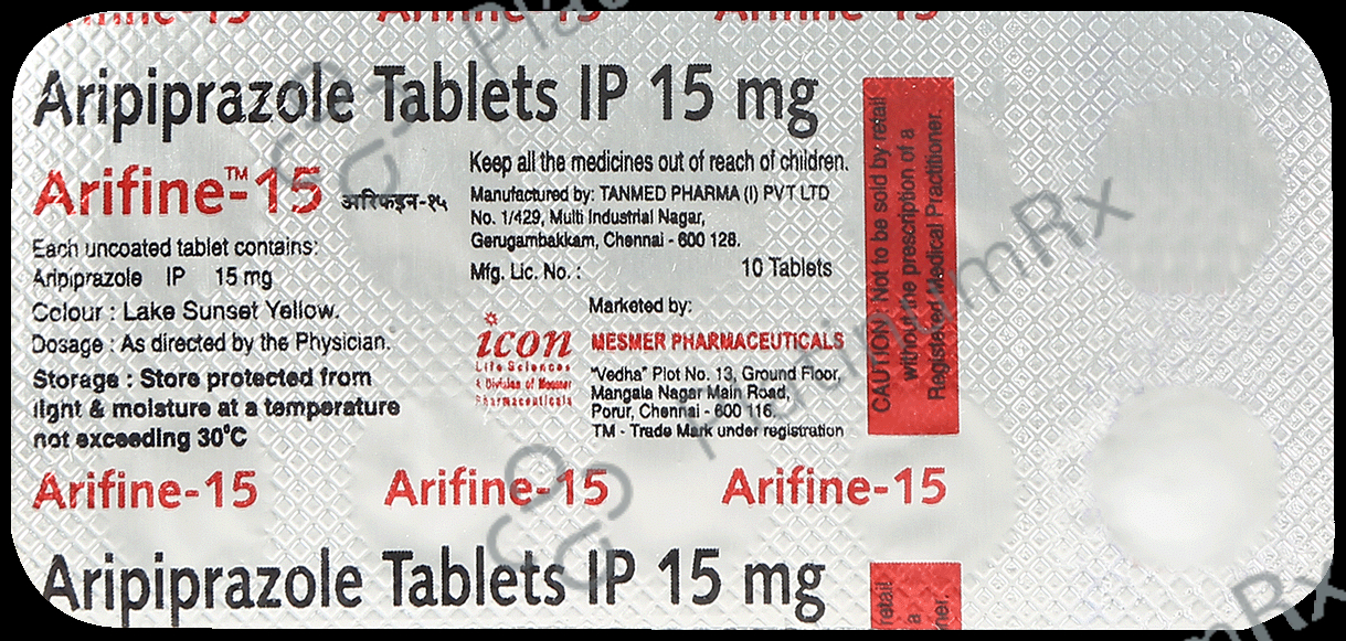 Arifine 15mg Tablet 10s