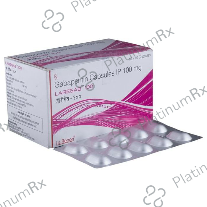 Laregab 100mg Capsule 10s
