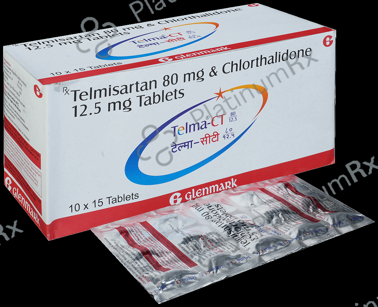 Telma CT 80/12.5mg Tablet 15s