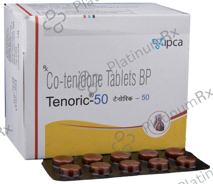 Tenoric 50/12.5mg Tablet 10s