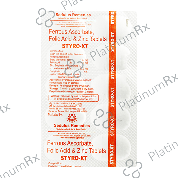 Styro XT Tablet 10s
