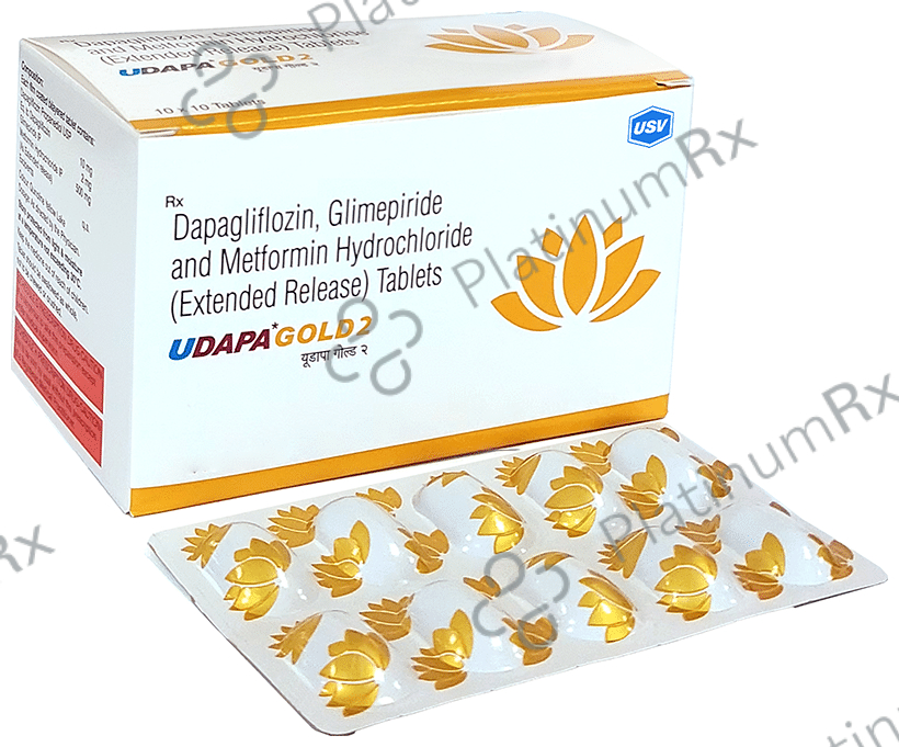 Udapa Gold 2 Tablet 10s