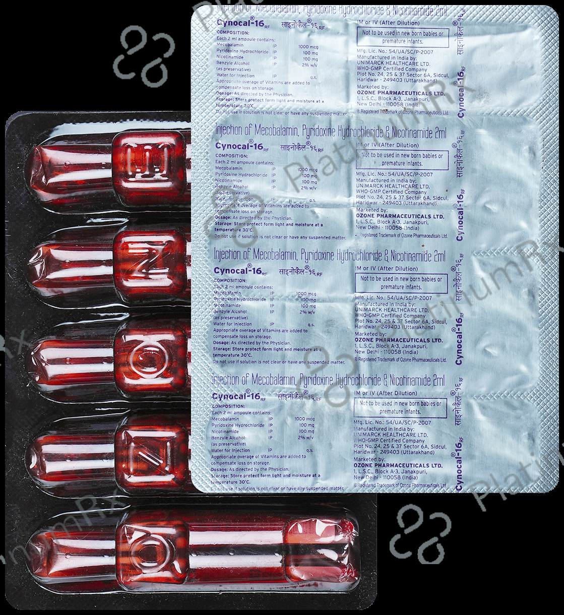 Cynocal-16 Injection 5s