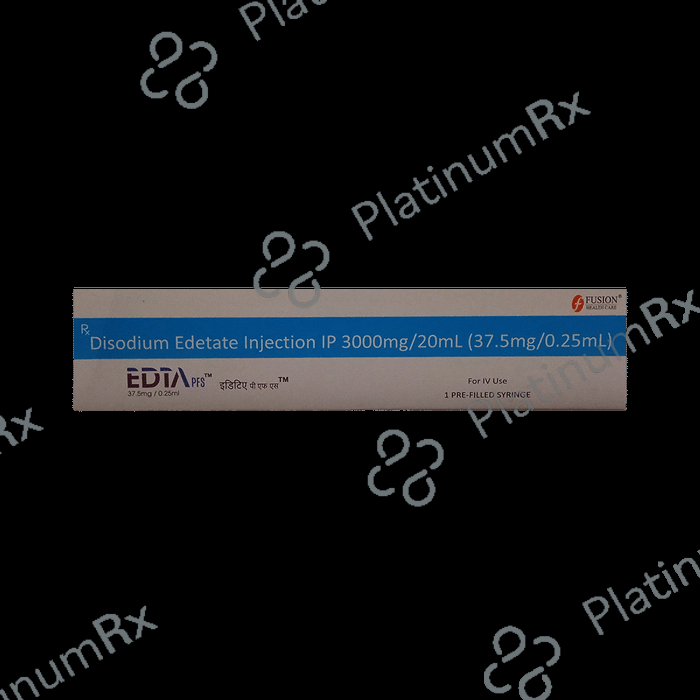 Edta Pfs Injection