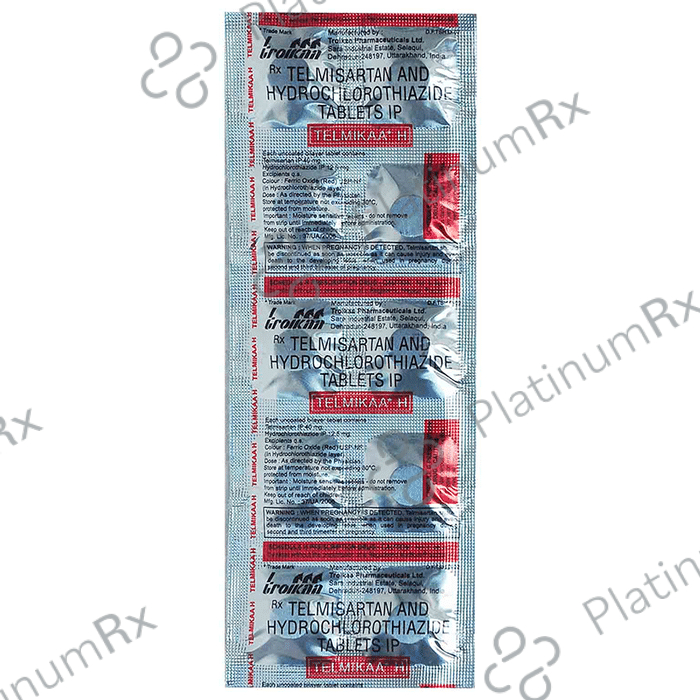 Telmikaa H 12.5/40mg Tablet 10s
