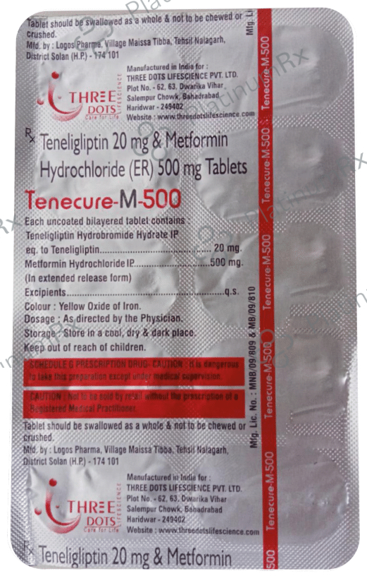 TENCURE-M -500 Tablet ER