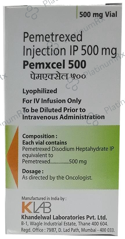 Pemxcel 500 Injection